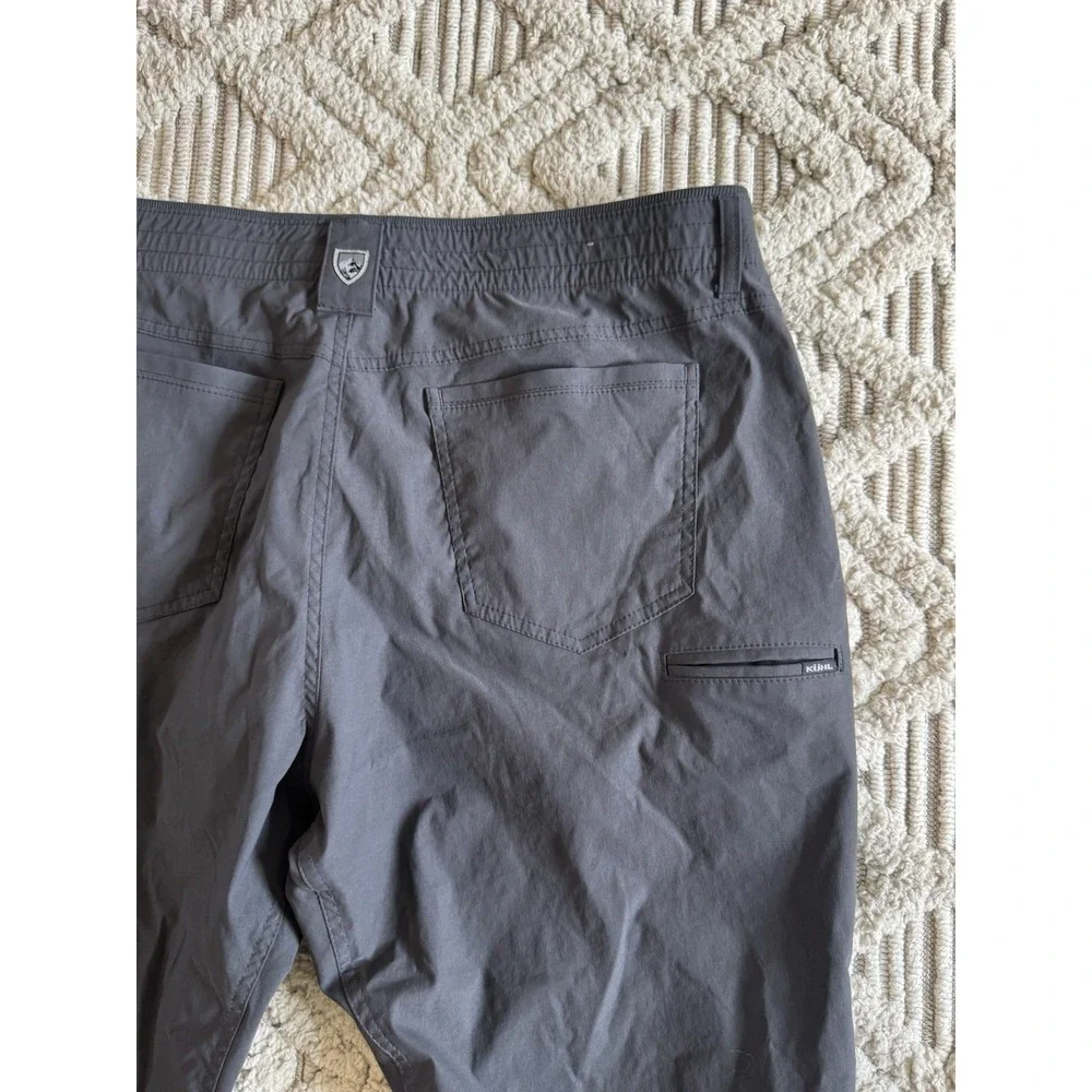 Kuhl‎ Men's Renegade Hiking Pants in Gray Size 38 X 32 Zippered Pockets - Picture 4 of 6